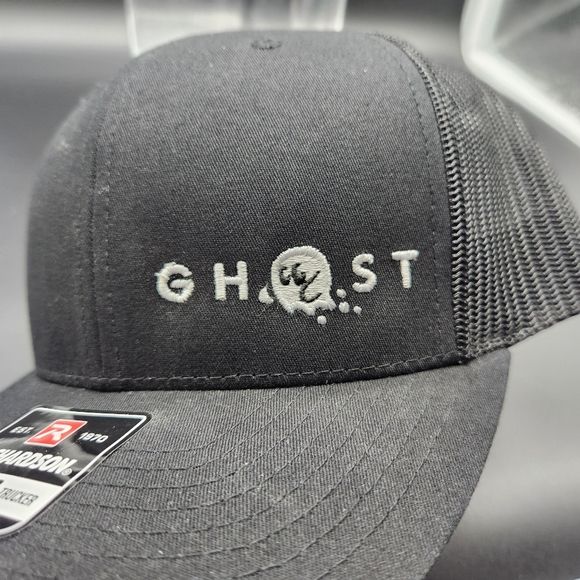 New Richardson Style -112 Black Adjustable Snapback Ghost Cap - Picture 4 of 13